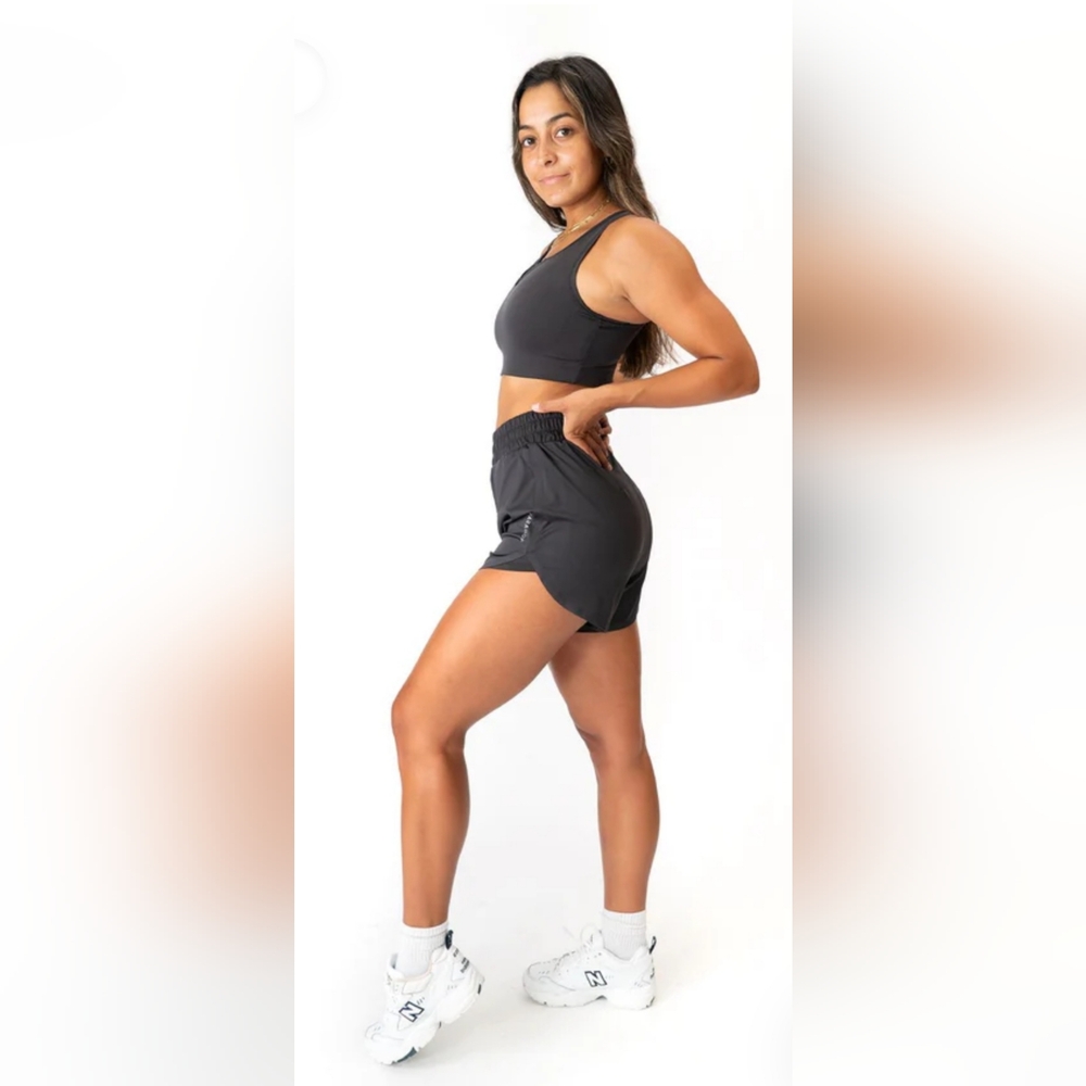 PARAGON FeatherKnit™ Track Short 3.5" - Greyish/Mauve - S